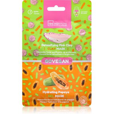 IDC Institute Go Vegan Masque Visage Régénérant et Hydratant 2x6 g IDC Institute Go Vegan Masque Visage Régénérant et Hydratant 2x6 g