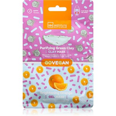 IDC Institute Go Vegan masque illuminateur 2x6 g IDC Institute Go Vegan masque illuminateur 2x6 g
