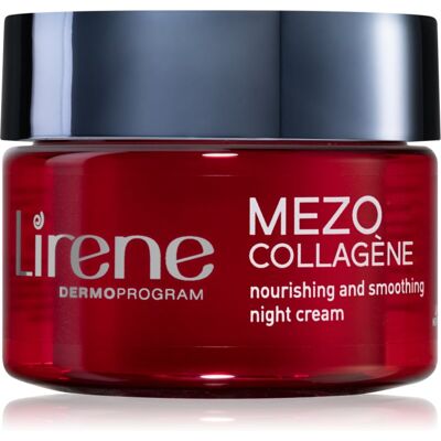 Lirene Mezo Collagène crème de nuit lissante effet régénérant 50 ml Lirene Mezo Collagène crème de nuit lissante effet régénérant 50 ml