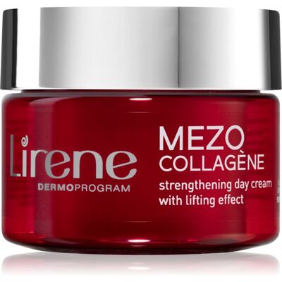 Lirene Mezo Collagène crème de jour anti-rides conçu pour stimuler la production de collagène SPF 10 50 ml Lirene Mezo Collagène crème de jour anti-rides conçu pour stimuler la production de collagène SPF 10 50 ml