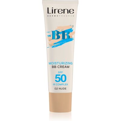 Lirene BB BB crème hydratante SPF 50 teinte 02 Nude 30 ml Lirene BB BB crème hydratante SPF 50 teinte 02 Nude 30 ml