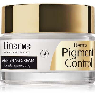 Lirene Derma Pigment Control Brightening Night Cream crème de nuit illuminatrice pour peaux hyperpigmentées 50 ml Lirene Derma Pigment Control Brightening Night Cream crème de nuit illuminatrice pour peaux hyperpigmentées 50 ml