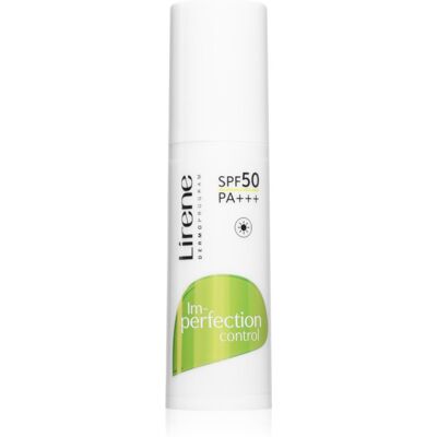 Lirene Im-perfection Control Day Cream SPF 50 crème de jour protectrice pour peaux grasses et mixtes SPF 50 40 ml Lirene Im-perfection Control Day Cream SPF 50 crème de jour protectrice pour peaux grasses et mixtes SPF 50 40 ml