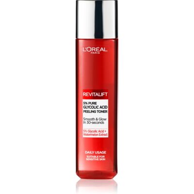 L'Oréal Paris Revitalift Toner Gommant à l'Acide Glycolique - 180 ml L'Oréal Paris Revitalift Toner Gommant à l'Acide Glycolique - 180 ml