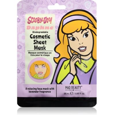 Mad Beauty Scooby Doo Daphne masque tissu revitalisant 25 ml Mad Beauty Scooby Doo Daphne masque tissu revitalisant 25 ml