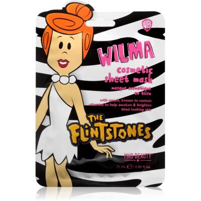 Mad Beauty The Flinstones Wilma masque tissu effet antioxydant 25 ml Mad Beauty The Flinstones Wilma masque tissu effet antioxydant 25 ml