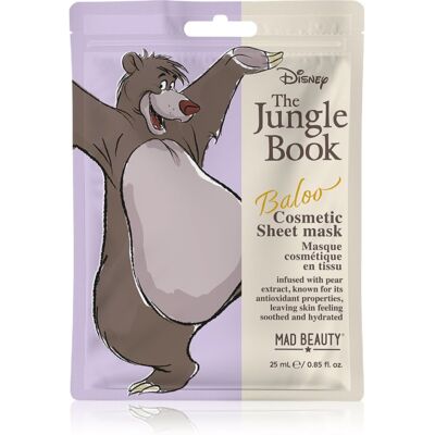 Mad Beauty The Jungle Book Sheet Mask - Baloo masque tissu 25 ml Mad Beauty The Jungle Book Sheet Mask - Baloo masque tissu 25 ml