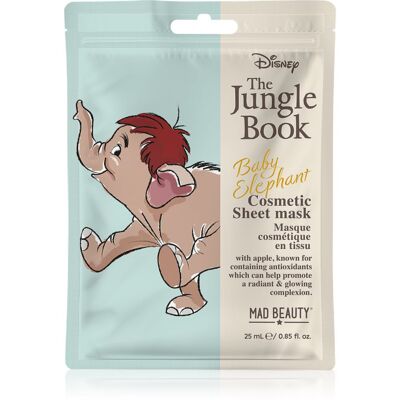 Mad Beauty The Jungle Book Sheet Mask - Ele masque tissu 25 ml Mad Beauty The Jungle Book Sheet Mask - Ele masque tissu 25 ml