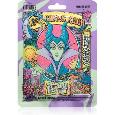 Mad Beauty Disney Villains Maleficent masque tissu extra hydratant et nourrissant 25 ml Mad Beauty Disney Villains Maleficent masque tissu extra hydratant et nourrissant 25 ml