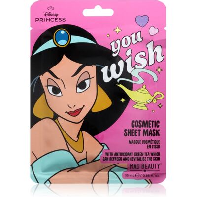 Mad Beauty Disney Princess Jasmine masque hydratant en tissu 25 ml Mad Beauty Disney Princess Jasmine masque hydratant en tissu 25 ml