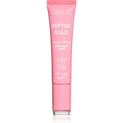 Revolution Peptide Glaze Tinted Lip Serum sérum lissant pour les lèvres teinte Strawberries & Cream 1 pcs Revolution Peptide Glaze Tinted Lip Serum sérum lissant pour les lèvres teinte Strawberries & Cream 1 pcs