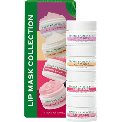 Mario Badescu Lip Mask Collection masque hydratant pour les lèvres coffret cadeau 4x8 ml Mario Badescu Lip Mask Collection masque hydratant pour les lèvres coffret cadeau 4x8 ml