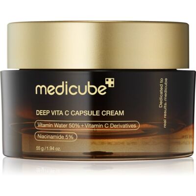 Medicube Deep Vita C Capsule Cream crème éclaircissante pour peaux hyperpigmentées 55 g Medicube Deep Vita C Capsule Cream crème éclaircissante pour peaux hyperpigmentées 55 g