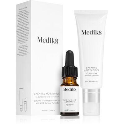 Hydratant Medik8 Balance avec Activation Acide Glycolique - Soin visage contre points noirs - 50ml Hydratant Medik8 Balance avec Activation Acide Glycolique - Soin visage contre points noirs - 50ml