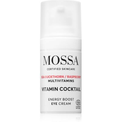 Crème pour les Yeux Cocktail de Vitamines Mossa - Éclaircissante, Hydratante, Végane Crème pour les Yeux Cocktail de Vitamines Mossa - Éclaircissante, Hydratante, Végane