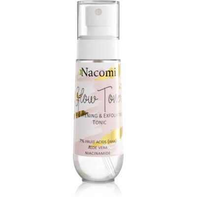 Nacomi Glow Toner - Éclatant, Exfoliant, 80ml Nacomi Glow Toner - Éclatant, Exfoliant, 80ml