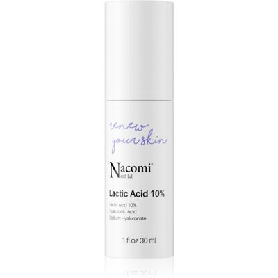 Nacomi - Acide lactique 10% - Sérum pour renouvellement cutané Nacomi - Acide lactique 10% - Sérum pour renouvellement cutané
