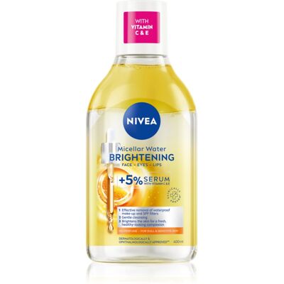 NIVEA Micellar Brightening eau micellaire nettoyante pour une peau lumineuse 400 ml NIVEA Micellar Brightening eau micellaire nettoyante pour une peau lumineuse 400 ml