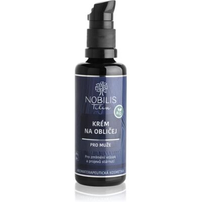 Nobilis Tilia Crème visage d'argan et de macadamia - Crème pour hommes Nobilis Tilia Crème visage d'argan et de macadamia - Crème pour hommes