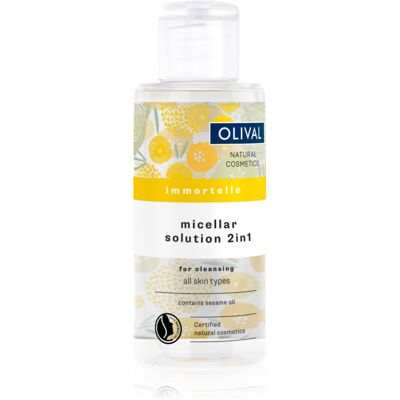 Olival Immortelle Micellar Solution 2in1 eau micellaire bi-phasée pour tous types de peau 150 ml Olival Immortelle Micellar Solution 2in1 eau micellaire bi-phasée pour tous types de peau 150 ml