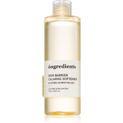 Ongredients Skin Barrier Calming Softener lotion tonique apaisante pour un effet naturel 250 ml Ongredients Skin Barrier Calming Softener lotion tonique apaisante pour un effet naturel 250 ml