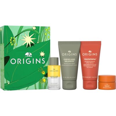 Origins Cleanse & Glow Essentials coffret cadeau Origins Cleanse & Glow Essentials coffret cadeau