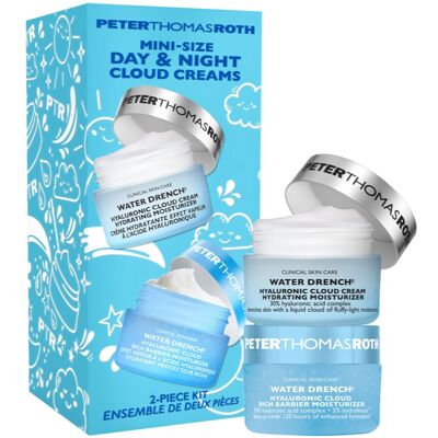 Peter Thomas Roth Water Drench Mini Day & Night Cloud Creams coffret cadeau pour une hydratation intense Peter Thomas Roth Water Drench Mini Day & Night Cloud Creams coffret cadeau pour une hydratation intense