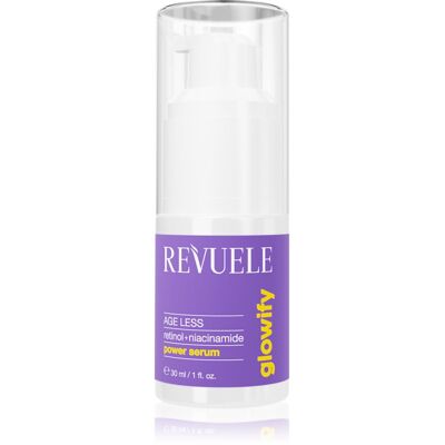 Revuele Glowify Age Less Powe Serum Retinol + Niacinamid soin de nuit rajeunissant 30 ml Revuele Glowify Age Less Powe Serum Retinol + Niacinamid soin de nuit rajeunissant 30 ml