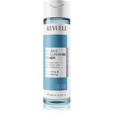 Revuele Double Hyaluron + B5 Toner lotion tonique hydratante avec effet revitalisant 200 ml Revuele Double Hyaluron + B5 Toner lotion tonique hydratante avec effet revitalisant 200 ml