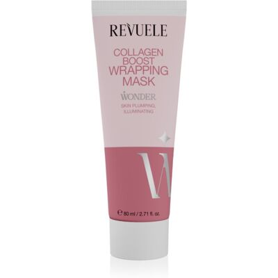 Revuele Wonder Collagen Boost Wrapping Mask masque de nuit pour une peau lumineuse et lisse 80 ml Revuele Wonder Collagen Boost Wrapping Mask masque de nuit pour une peau lumineuse et lisse 80 ml