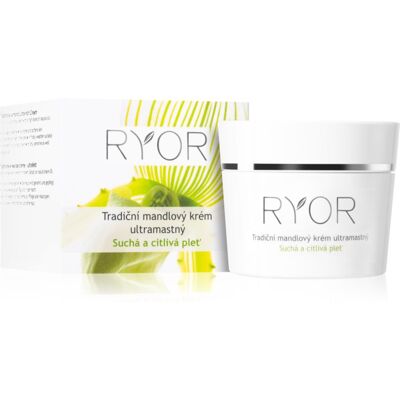 RYOR Crème Hydratante aux Huiles Naturelles d'Amande - Peau sensible - 50ml RYOR Crème Hydratante aux Huiles Naturelles d'Amande - Peau sensible - 50ml