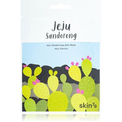 Skin79 Masque en feuille de cactus de Jeju - Masque facial Skin79 Masque en feuille de cactus de Jeju - Masque facial