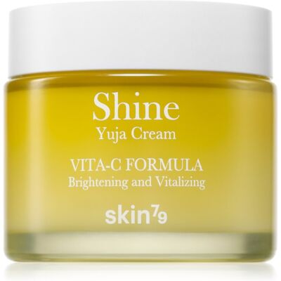 Skin79 Shine Yuja Cream Vita-C Formula - Crème hydratante et éclaircissante pour peau hyperpigmentée Skin79 Shine Yuja Cream Vita-C Formula - Crème hydratante et éclaircissante pour peau hyperpigmentée