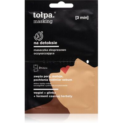 Tołpa Masking - Masque facial détox - Nettoyage en profondeur Tołpa Masking - Masque facial détox - Nettoyage en profondeur