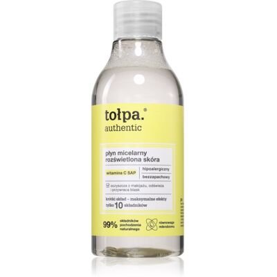 Tołpa Authentic Micellar Liquid Illuminated Skin eau micellaire nettoyante 300 ml Tołpa Authentic Micellar Liquid Illuminated Skin eau micellaire nettoyante 300 ml
