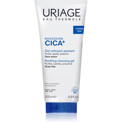 Uriage Bariederm Cica+ Soothing Cleansing Gel gel nettoyant apaisant 200 ml Uriage Bariederm Cica+ Soothing Cleansing Gel gel nettoyant apaisant 200 ml