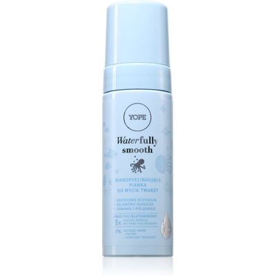 Yope Waterfully Smooth Foam mousse nettoyante exfoliante visage 150 ml Yope Waterfully Smooth Foam mousse nettoyante exfoliante visage 150 ml