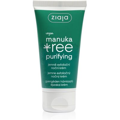 Crème de nuit purifiante Manuka Tree Ziaja - Peau grasse & mixte Crème de nuit purifiante Manuka Tree Ziaja - Peau grasse & mixte