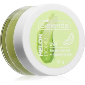 Bielenda Lip Care Lip Balm + Night Mask - Baume à lèvres et masque de nuit, Melon Bomb, 10g Bielenda Lip Care Lip Balm + Night Mask - Baume à lèvres et masque de nuit, Melon Bomb, 10g