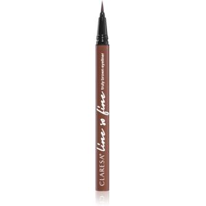 Stylo Eyeliner So Fine Claresa Line en Marron - Pour Femmes Stylo Eyeliner So Fine Claresa Line en Marron - Pour Femmes