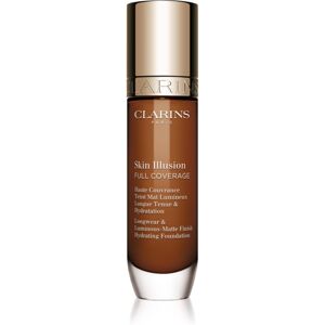Clarins Skin Illusion Fond de Teint Couvrance Totale - Hydratant, Longue Tenue, Fini Mat Clarins Skin Illusion Fond de Teint Couvrance Totale - Hydratant, Longue Tenue, Fini Mat