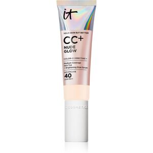 IT Cosmetics CC+ Nude Glow SPF40 (32ml) - Fair Porcelain IT Cosmetics CC+ Nude Glow SPF40 (32ml) - Fair Porcelain