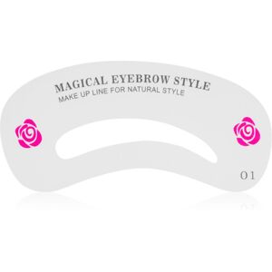 Stencils à sourcils Lash Brow - 24 pièces Réutilisables Stencils à sourcils Lash Brow - 24 pièces Réutilisables