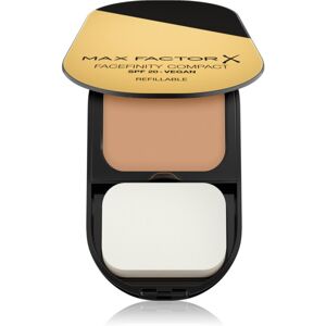 Max Factor Facefinity Fond de Teint Compact Rechargeable SPF20 - Résistant à l'eau, Fini mat Max Factor Facefinity Fond de Teint Compact Rechargeable SPF20 - Résistant à l'eau, Fini mat
