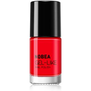NOBEA Rouge Ladybug Vernis gel - Vernis à ongles NOBEA Rouge Ladybug Vernis gel - Vernis à ongles