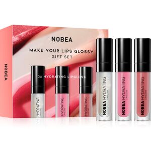 NOBEA Make Your Lips Glossy Gift Set - Kit de gloss para labios - Ensemble cosmétique pour femmes NOBEA Make Your Lips Glossy Gift Set - Kit de gloss para labios - Ensemble cosmétique pour femmes