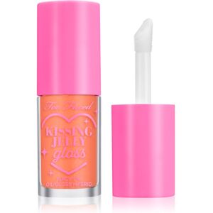 Too Faced Kissing Jelly Lip Oil Gloss brillant à lèvres à l'huile pour une hydratation intense teinte Peach Ring 4.5 ml Too Faced Kissing Jelly Lip Oil Gloss brillant à lèvres à l'huile pour une hydratation intense teinte Peach Ring 4.5 ml
