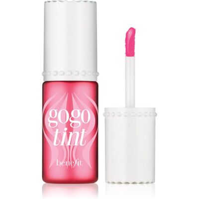 Benefit Gogo Tint Bright Cherry Stain pour Lèvres et Joues - Maquillage 2-en-1 Benefit Gogo Tint Bright Cherry Stain pour Lèvres et Joues - Maquillage 2-en-1