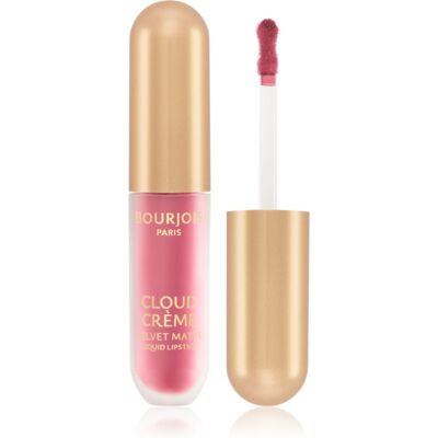 Bourjois Cloud Crème Velvet Matte rouge à lèvres liquide ultra mat teinte 01 Rose Bonbon 3.1 ml Bourjois Cloud Crème Velvet Matte rouge à lèvres liquide ultra mat teinte 01 Rose Bonbon 3.1 ml