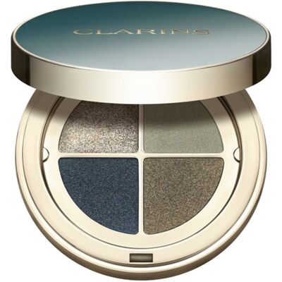 Clarins Ombre 4 Colour Eye Palette palette de fards à paupières pour un effet longue tenue teinte 05 - Jade Gradation 4.2 g Clarins Ombre 4 Colour Eye Palette palette de fards à paupières pour un effet longue tenue teinte 05 - Jade Gradation 4.2 g